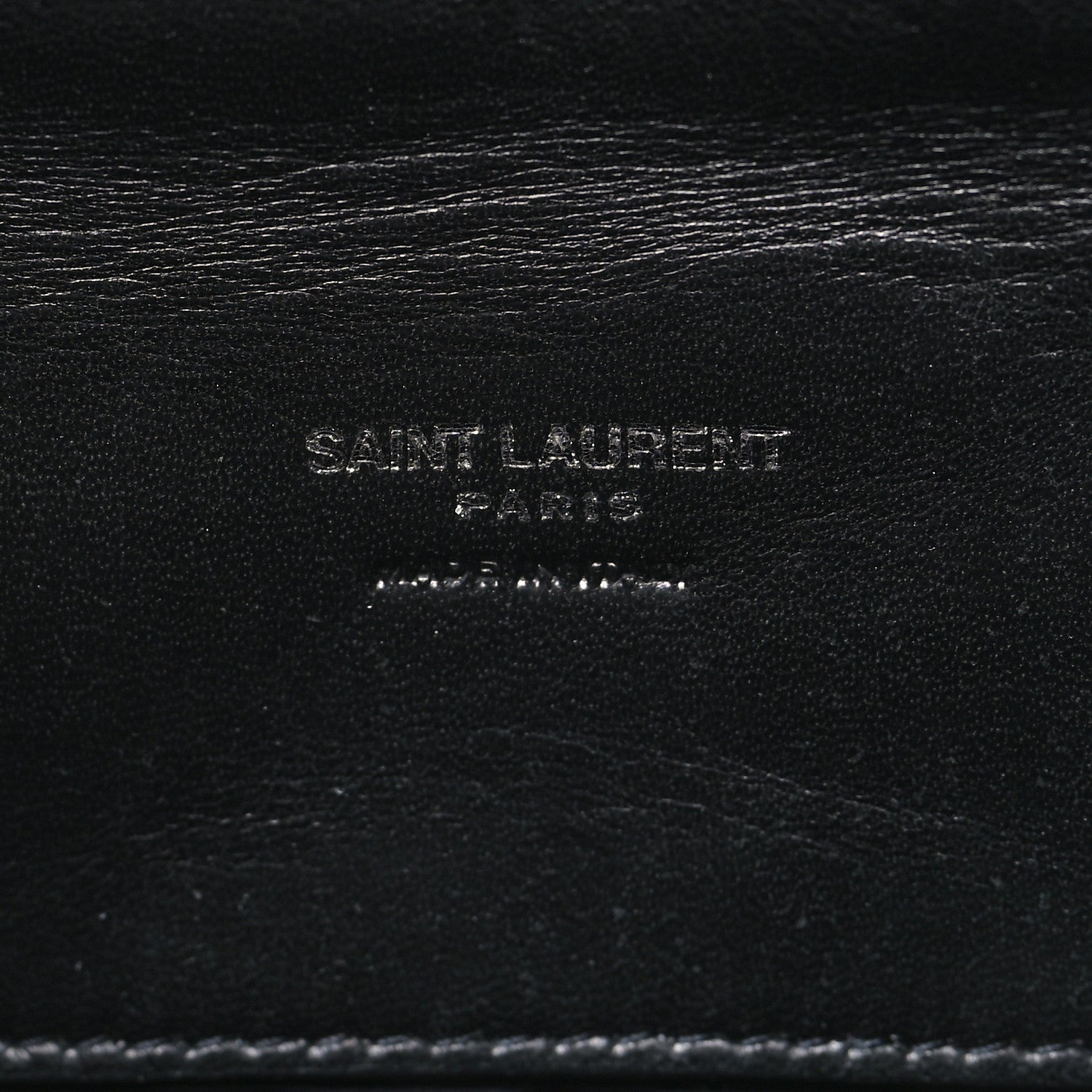 Saint Laurent Lambskin Monogram Loulou Puffer Pouch Clutch Black 8 of 13