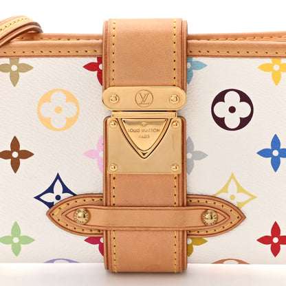 Louis Vuitton LOUIS VUITTON Monogram Multicolor Shirley White 7 of 9