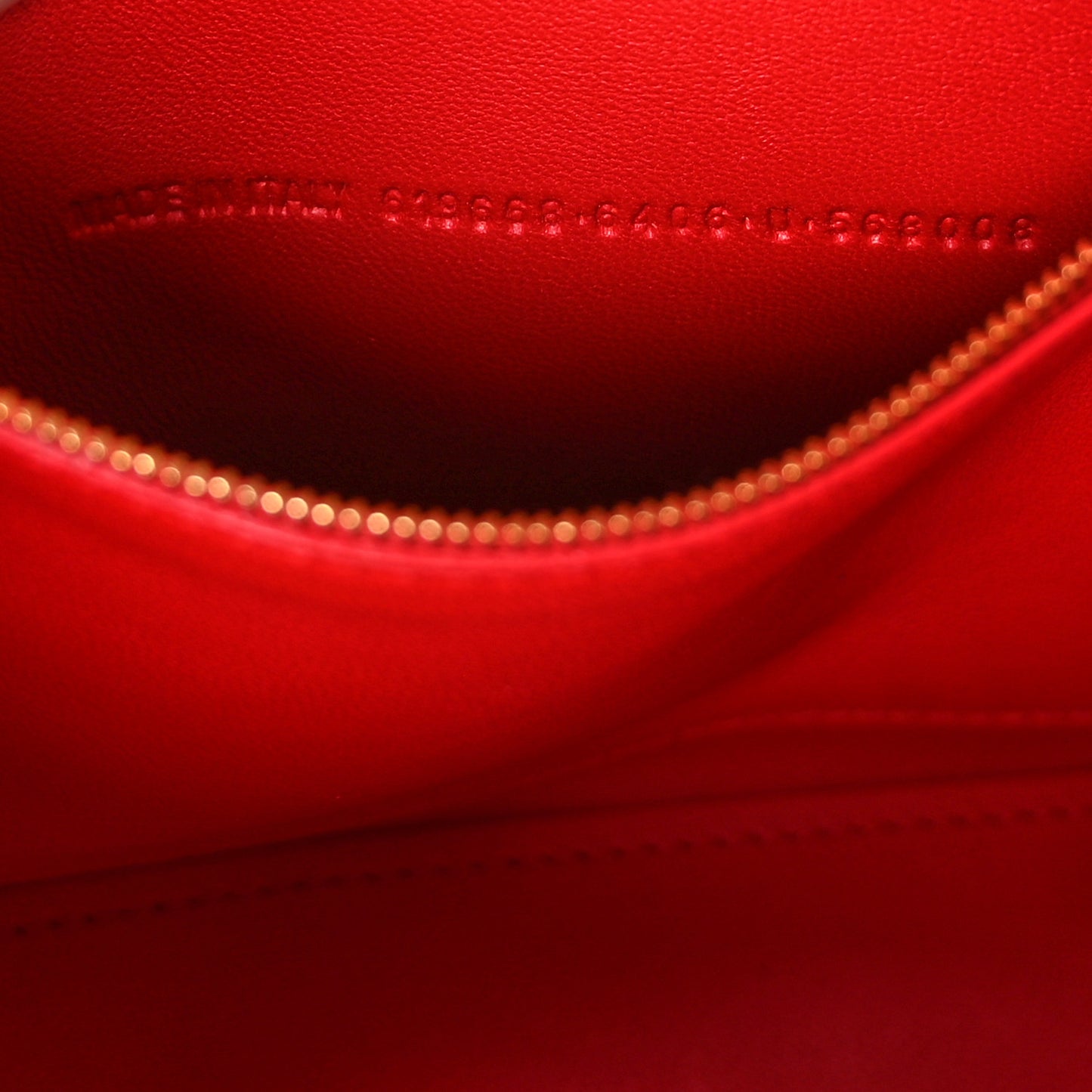 Shiny Box Calfskin Medium Hourglass Top Handle Bag Bright Red