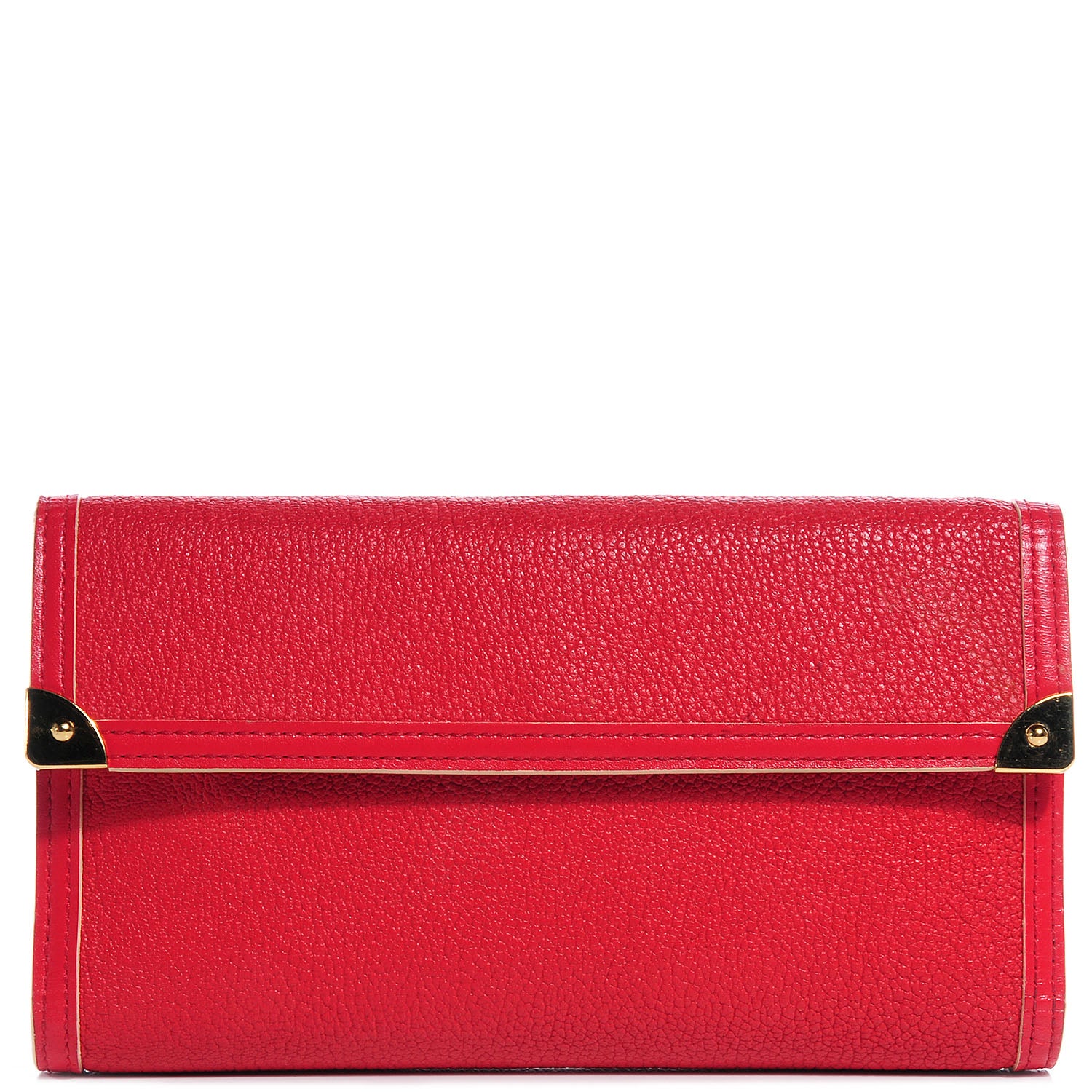 Louis Vuitton Suhali Porte Tresor International Wallet Geranium 1 of 7