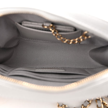 Chanel Caviar Quilted Camera Case Grey 6 of 12