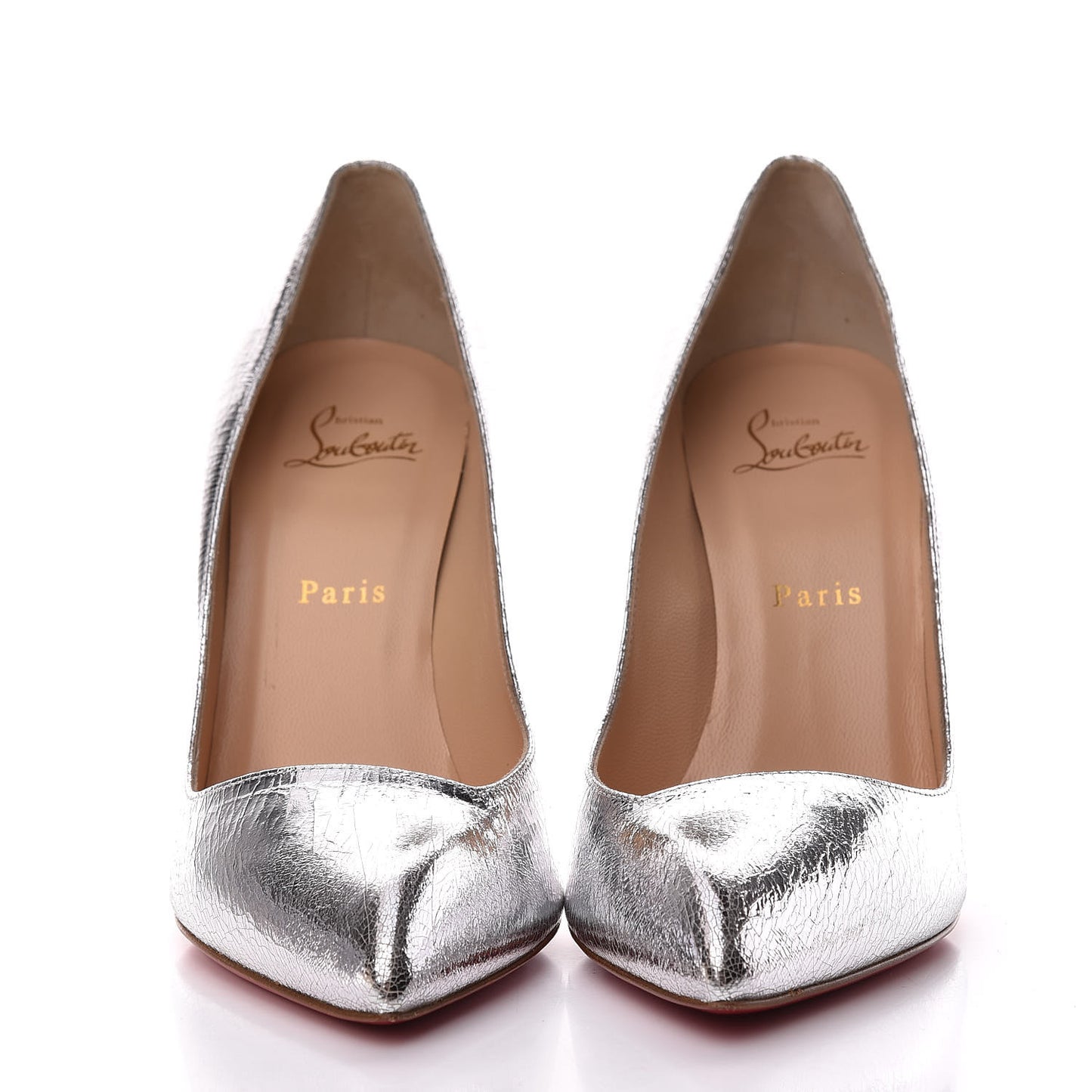 Broken Glass Corneille 100 Pumps 39 Silver