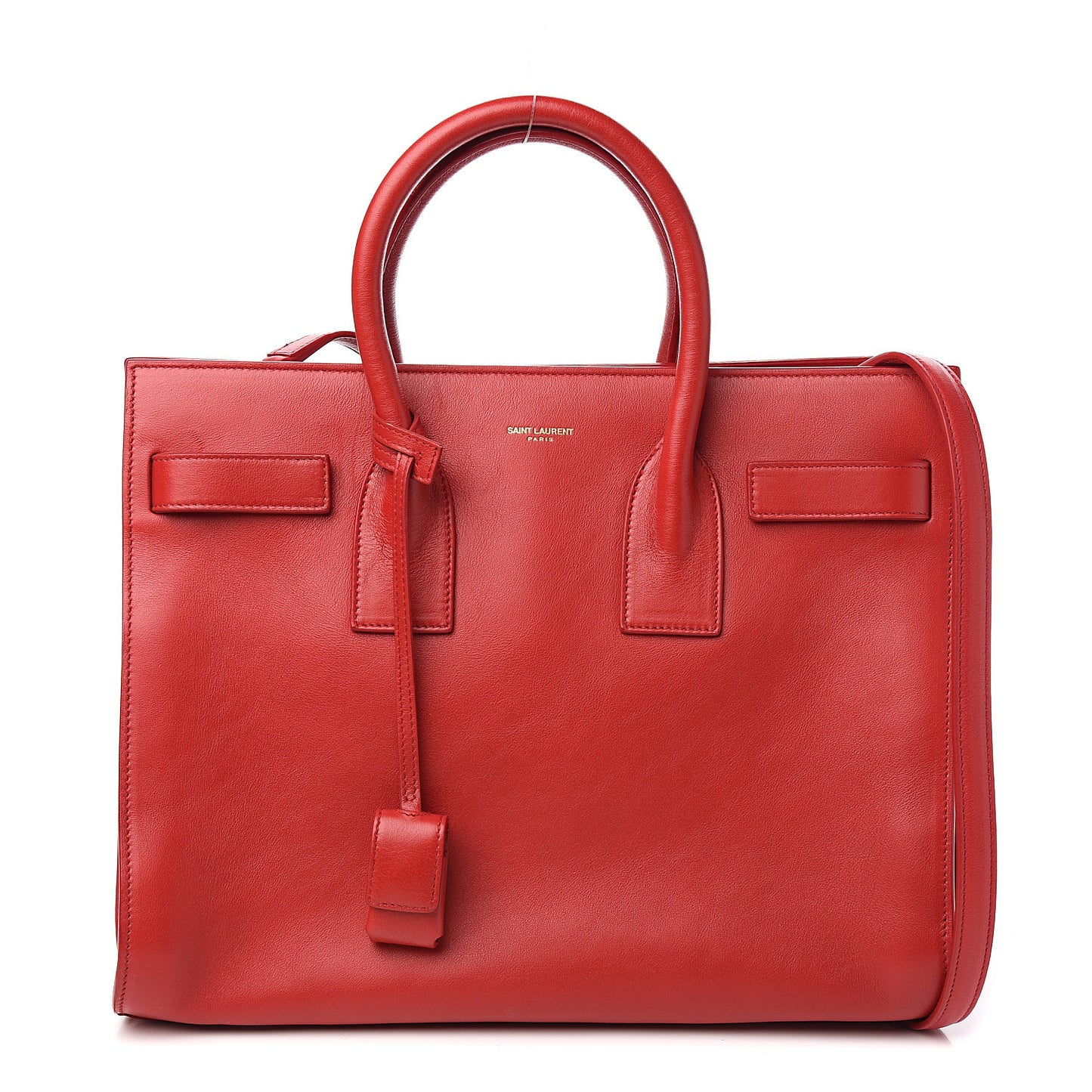 Calfskin Small Sac De Jour Lipstick Red