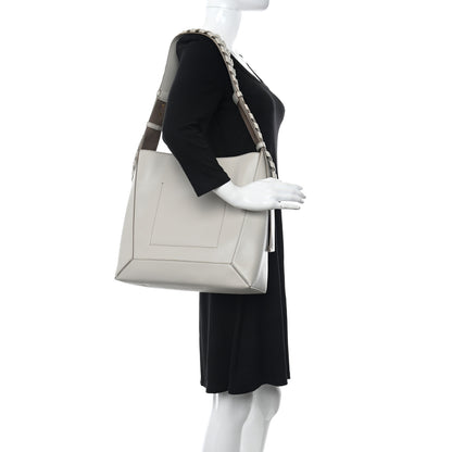 Stella McCartney Eco Alter Nappa Soft Medium Hobo White 2 of 9