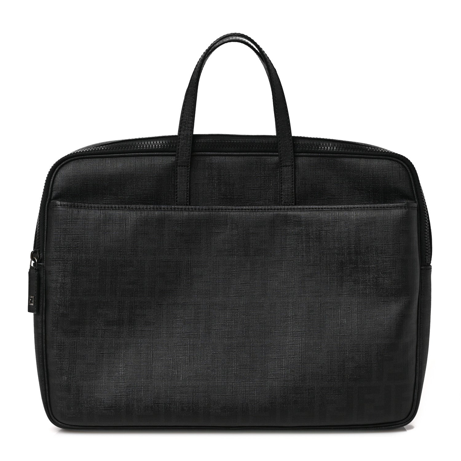 Fendi Zucca Spalmati Briefcase Black 1 of 9