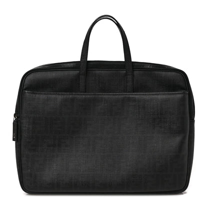 Fendi Zucca Spalmati Briefcase Black 1 of 9