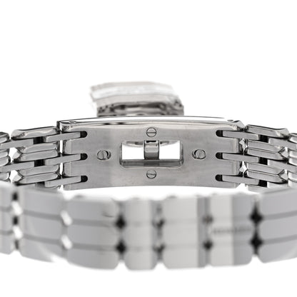 Hermes Stainless Steel Diamond 16mm Kelly Quartz Watch 5 of 6