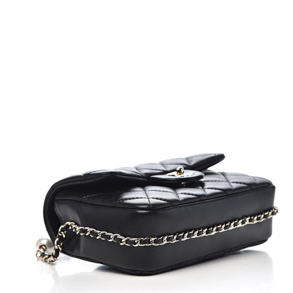Chanel Lambskin Quilted Small My Precious Flap Black 4 of 10