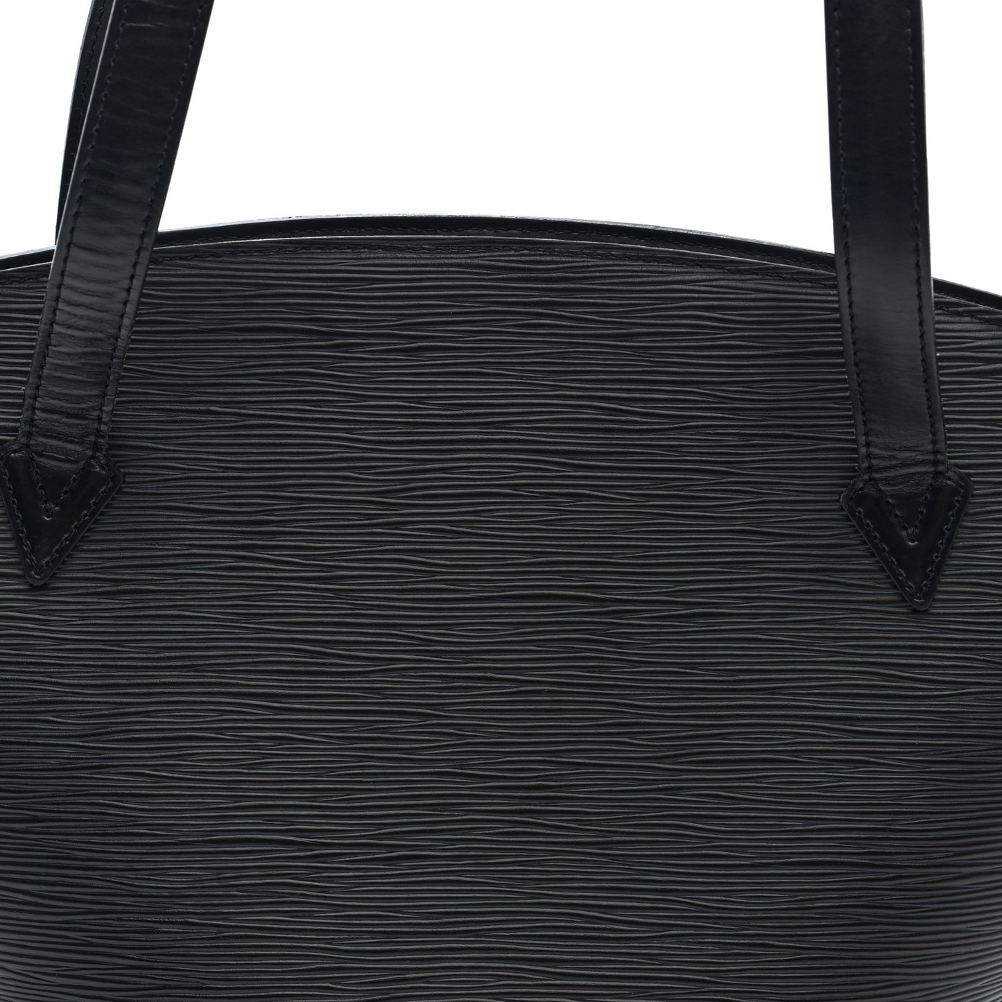 Epi Saint Jacques PM Long Straps Black