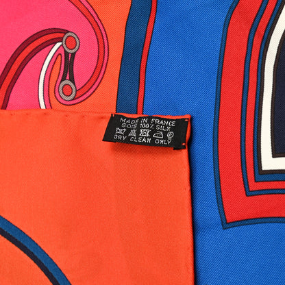 Hermes Silk Washington's Carriage Scarf 65 2 of 6