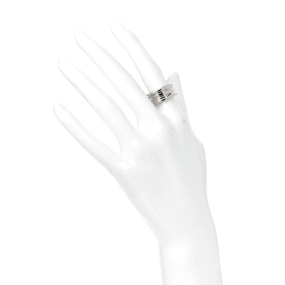 Bulgari 18K White Gold B.Zero1 Three-Band Ring 50 5.25 2 of 7
