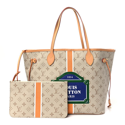 Louis Vuitton Monopaname Neverfull MM Beige Ocher 3 of 10