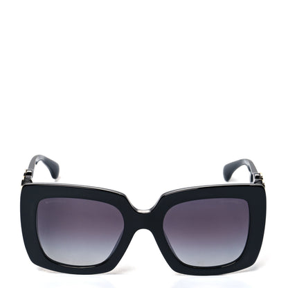 Chanel Acetate Calfskin Square Sunglasses 5474-Q-A Black 2 of 7
