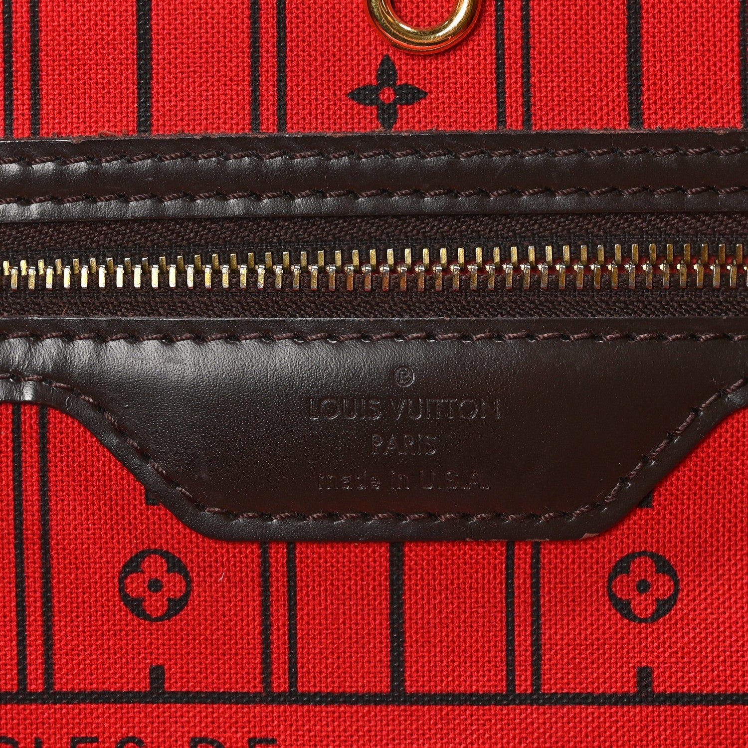 Louis Vuitton Damier Ebene Neverfull GM 6 of 14