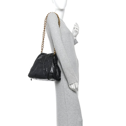 Balenciaga Agneau Arena Small Puffer Bag Black 2 of 9