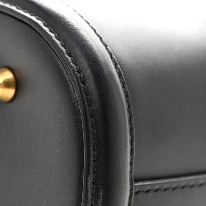 Christian Dior Calfskin CD Embossed Medium C'est Chain Bucket Bag Black 10 of 13