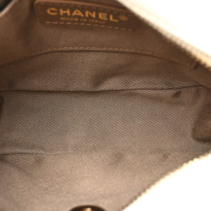 Chanel Goatskin Quilted Small Casual Trip Camera Case White 5 of 13