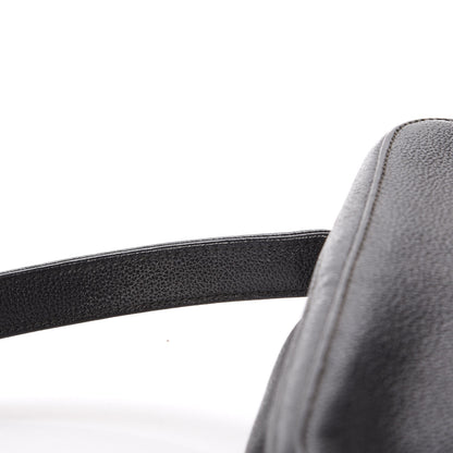 Chanel Calfskin CC Top Handle Bag Black 14 of 15
