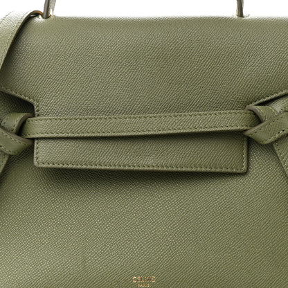 Celine Grained Calfskin Micro Belt Bag Light Khaki 9 of 15