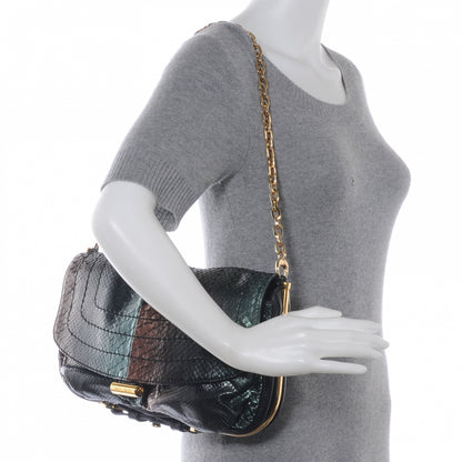 Jimmy Choo Python Arad Clutch Bag 2 of 7