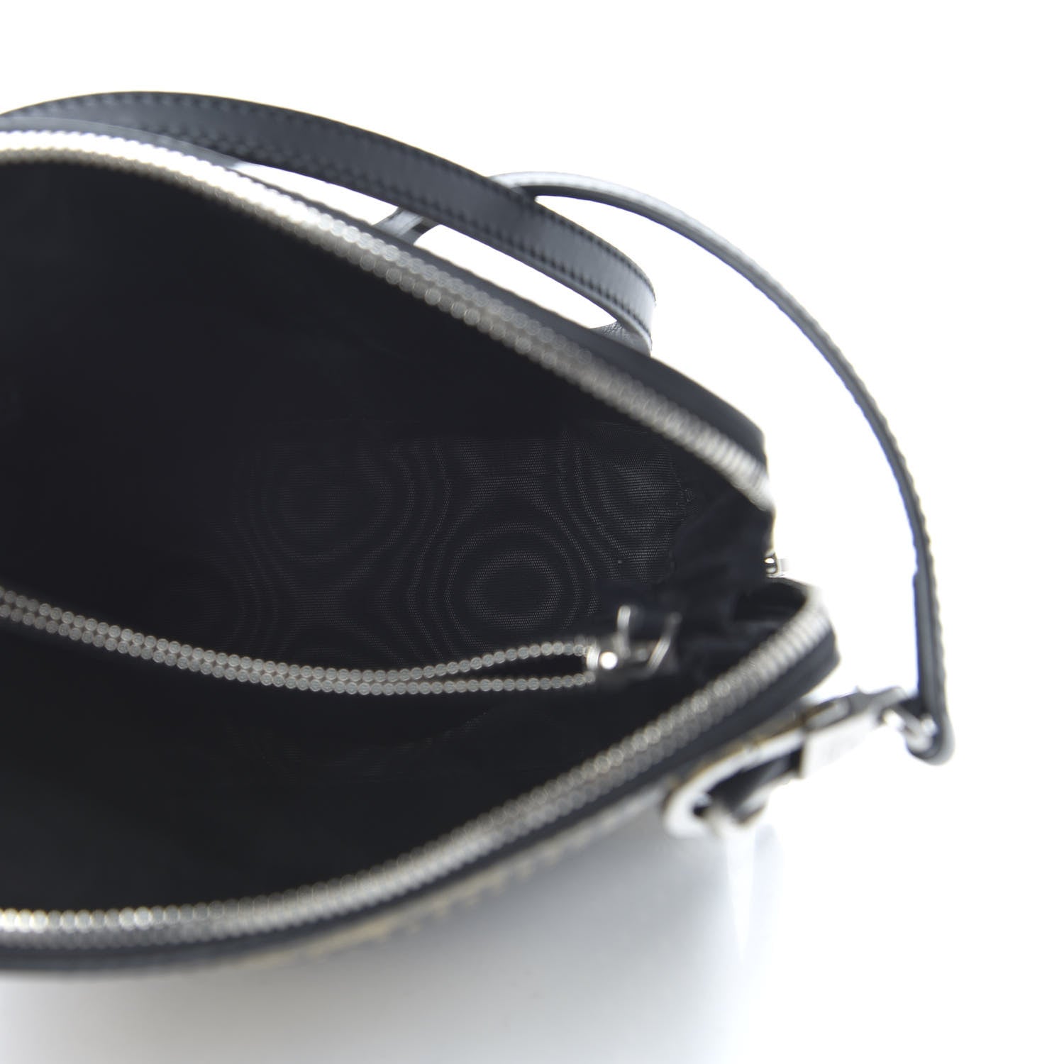 Gucci X SEGA Calfskin GUCCY Stars Mini Dome Shoulder Bag Black Gold 5 of 10