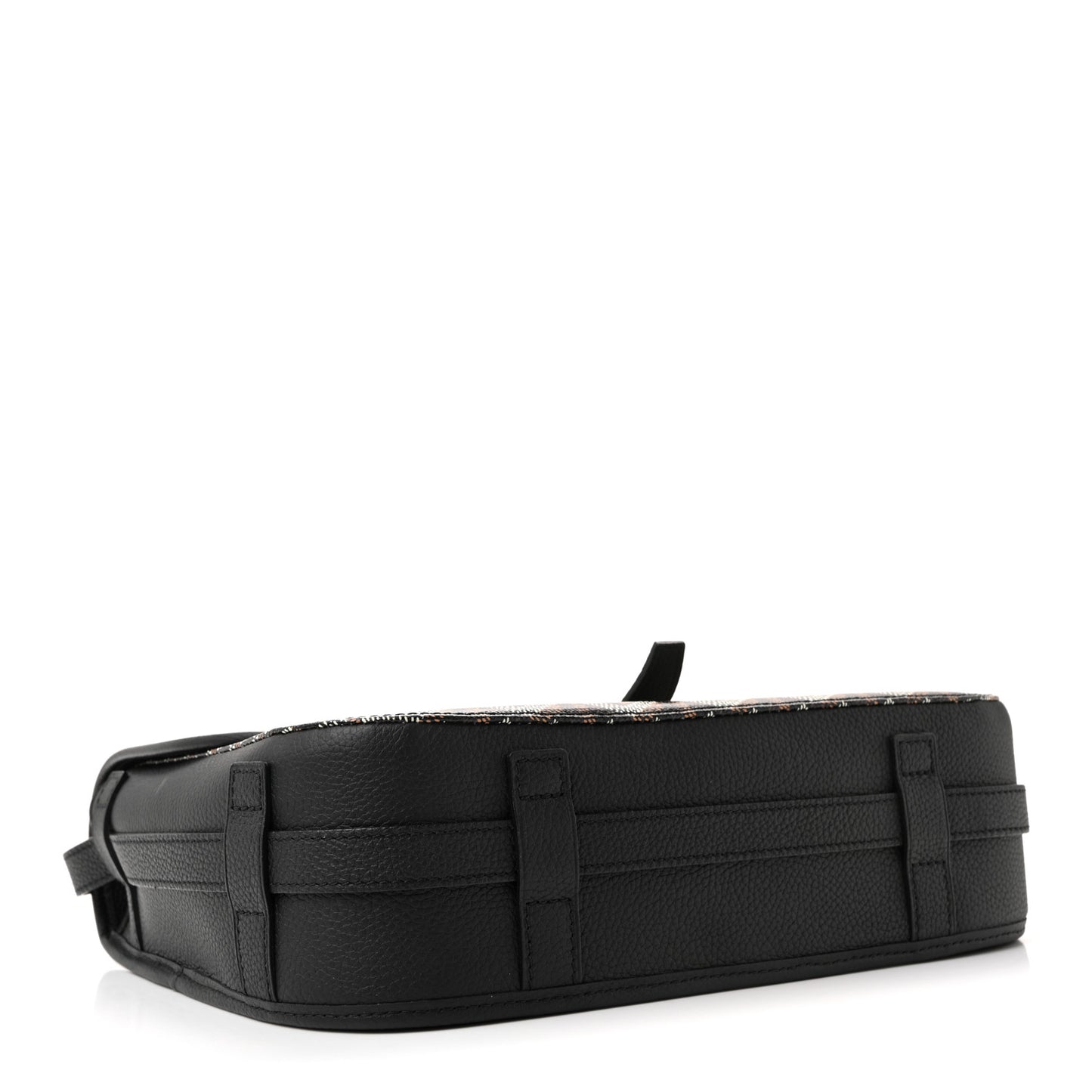 Goyardine Belvedere II MM Messenger Bag Black