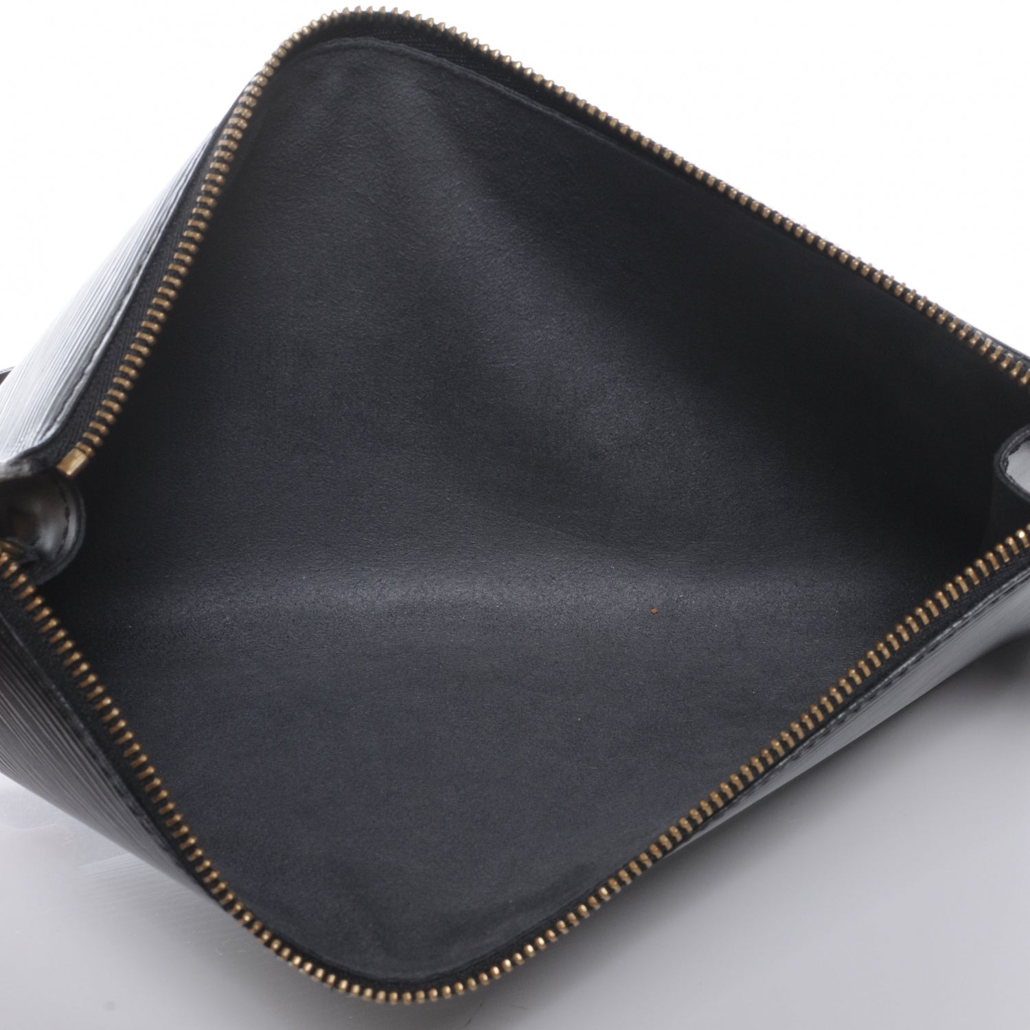 Louis Vuitton Epi Pochette Accessories 21 Black 5 of 7
