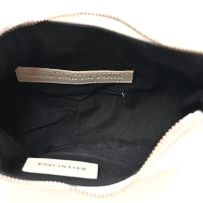 Balenciaga Agneau Arena Le Cagole Shoulder Bag XS Optic White 5 of 18
