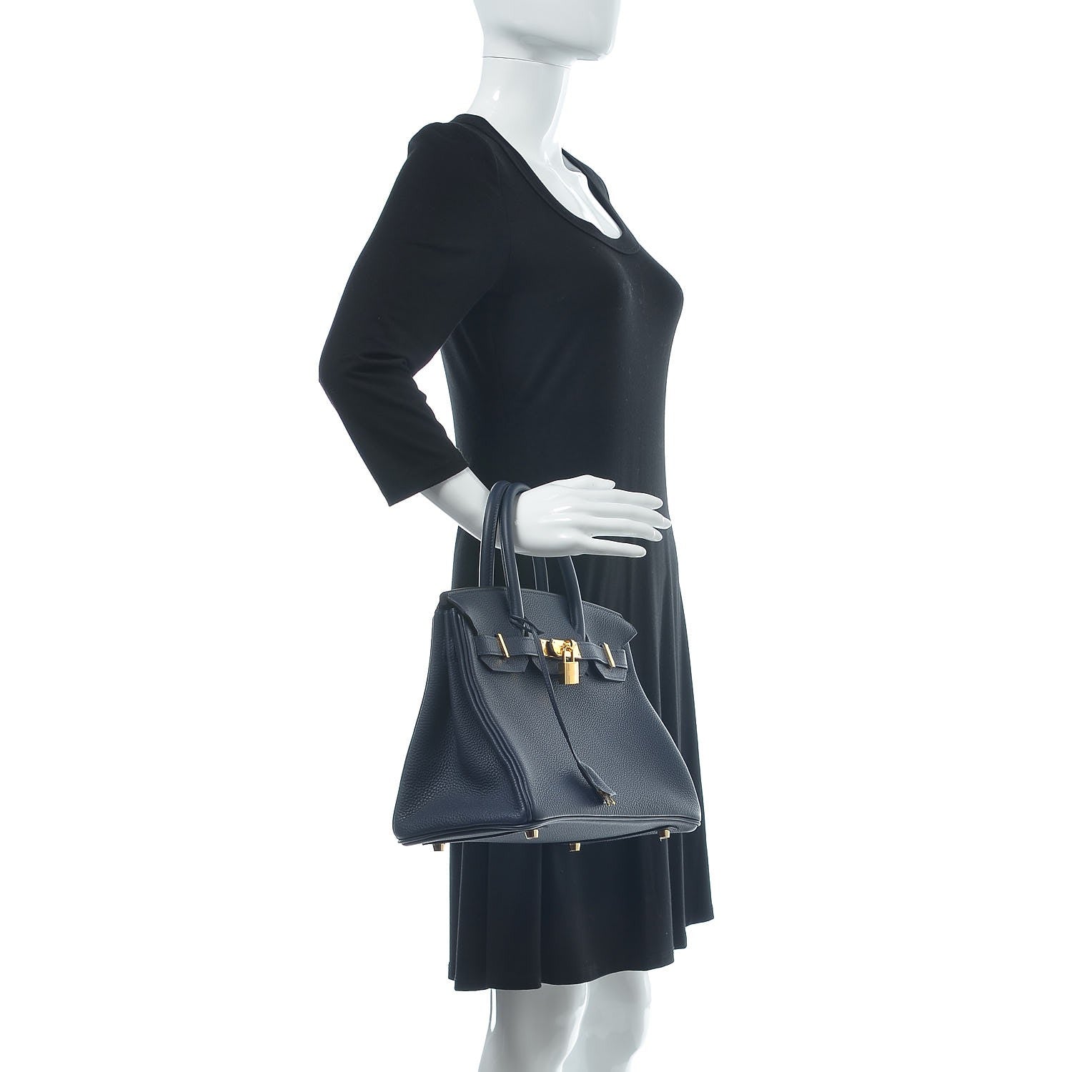 Hermes Togo Birkin 30 Bleu Nuit 2 of 33