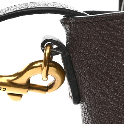 Celine Goatskin Nano Luggage Dark Taupe 10 of 10