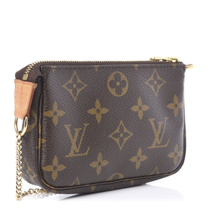 Louis Vuitton Monogram Complice Trunks and Bags Mini Pochette Accessories Beige 3 of 10