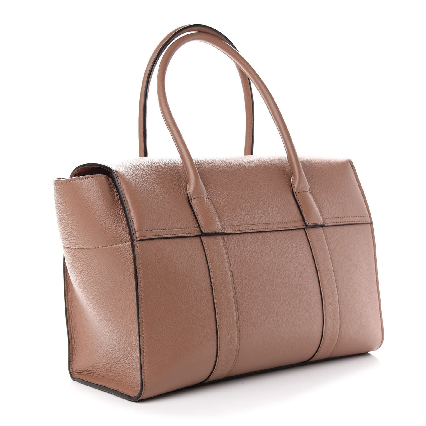 Natural Grain Calfskin New Bayswater Dark Blush