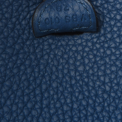 Hermes Taurillon Maurice Zigzag Evelyne TPM Deep Bleu Bleu Zellige Indigo Black 10 of 11