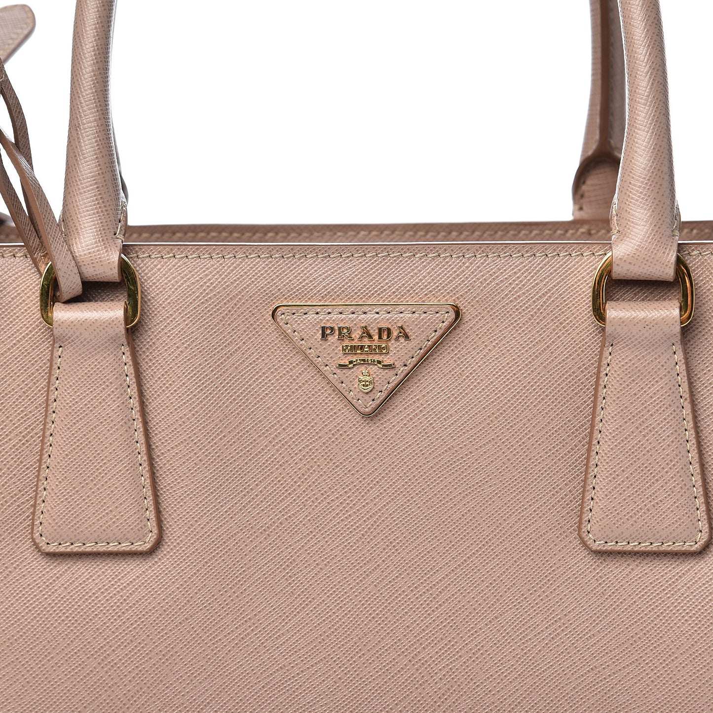 Saffiano Lux Medium Tote Cammeo