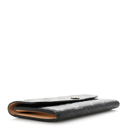 Louis Vuitton Empreinte Emilie Wallet Black Dune 4 of 6