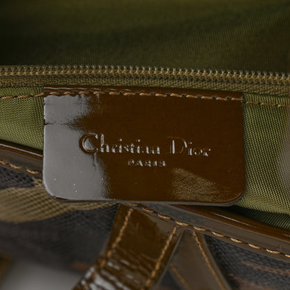 Christian Dior Pixelated Calfskin Camouflage Saddle Bag 5 of 10