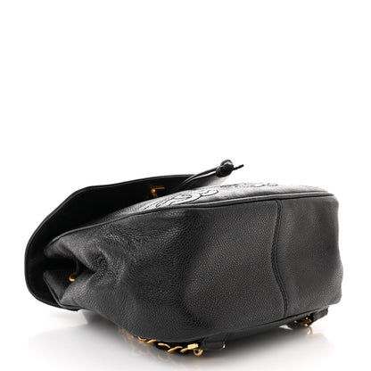 Chanel Caviar CC Backpack Black 4 of 12