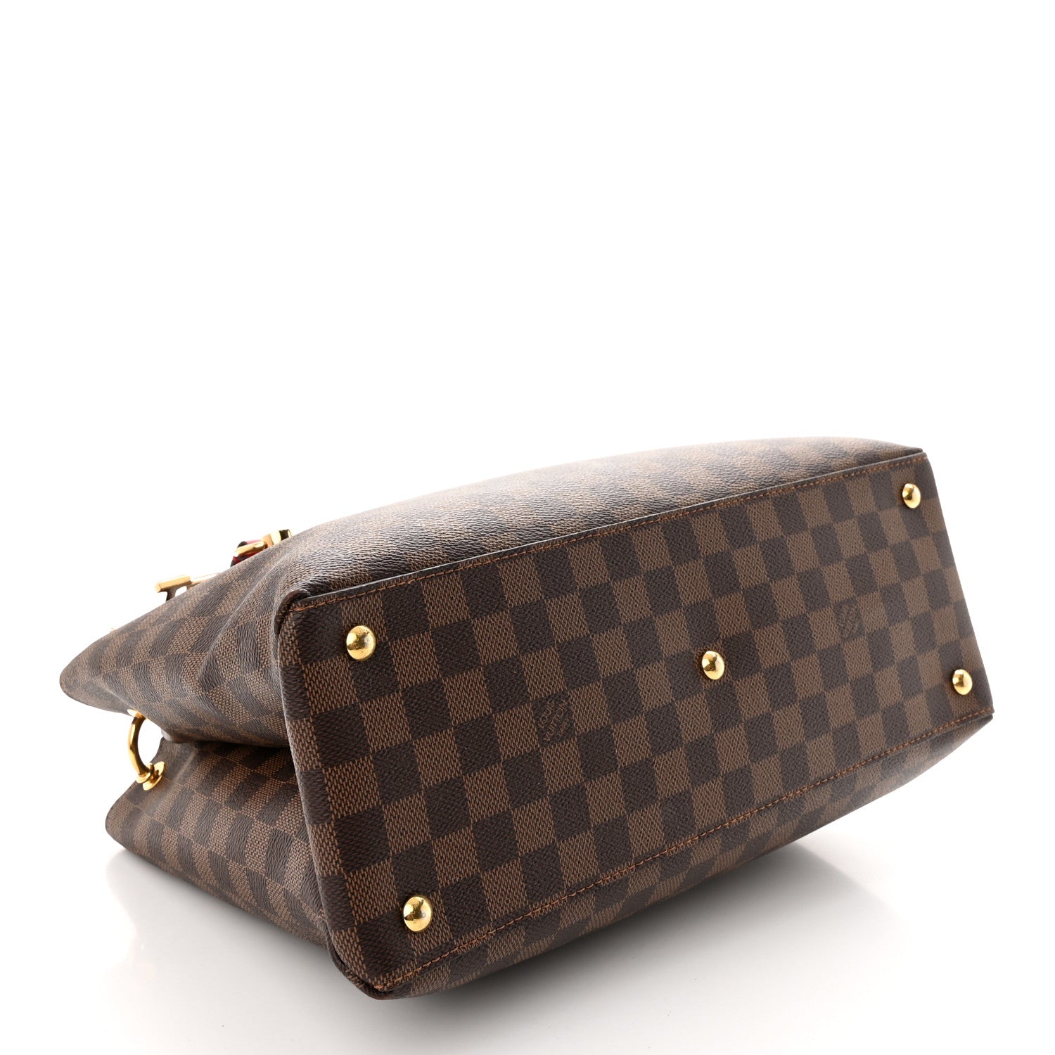 Louis Vuitton Damier Ebene LV Riverside Lie De Vin 4 of 16