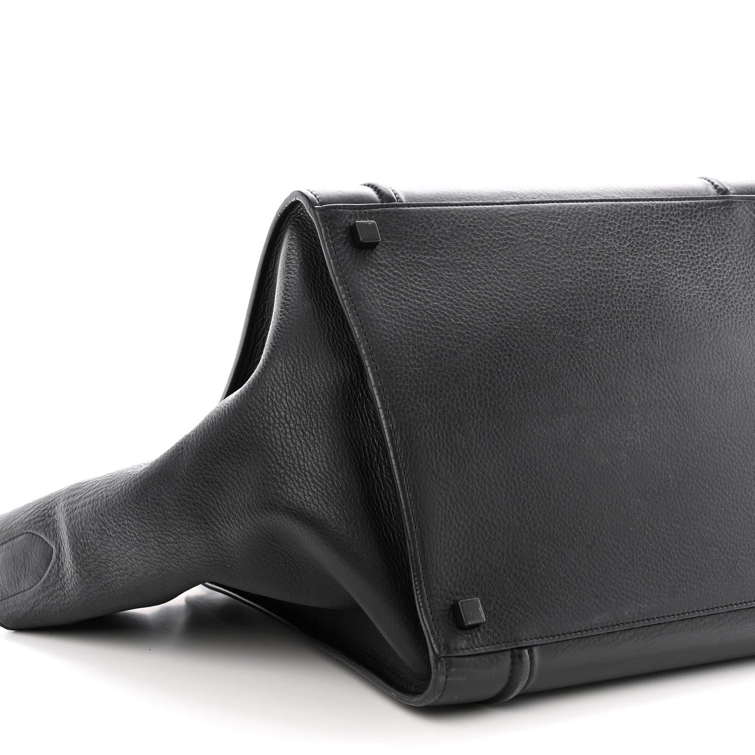 Celine Supple Calfskin Medium Phantom Luggage Black 9 of 11