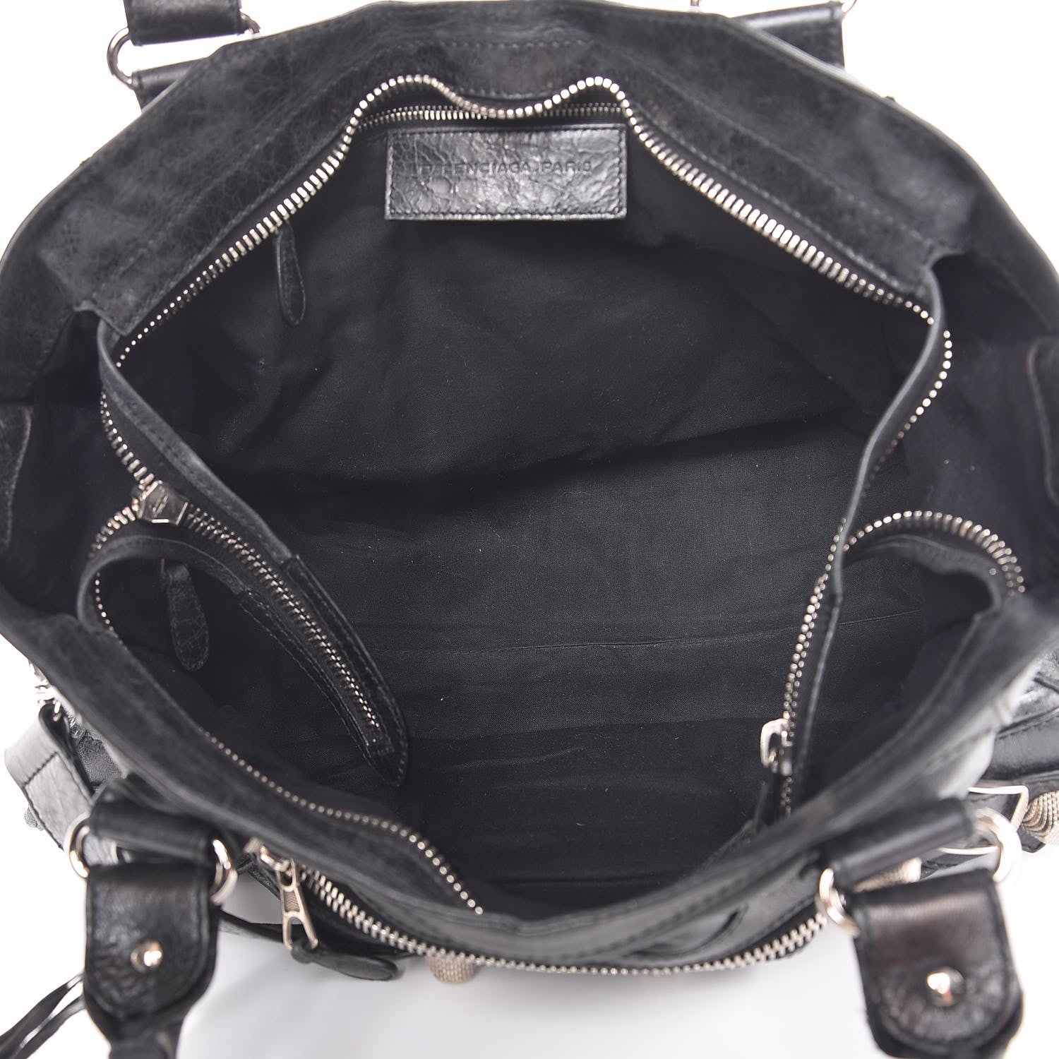Balenciaga Agneau Giant 21 Silver Hardware Part Time Black 6 of 15