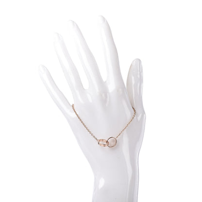 Cartier 18K Pink Gold Interlocking LOVE Bracelet 2 of 8