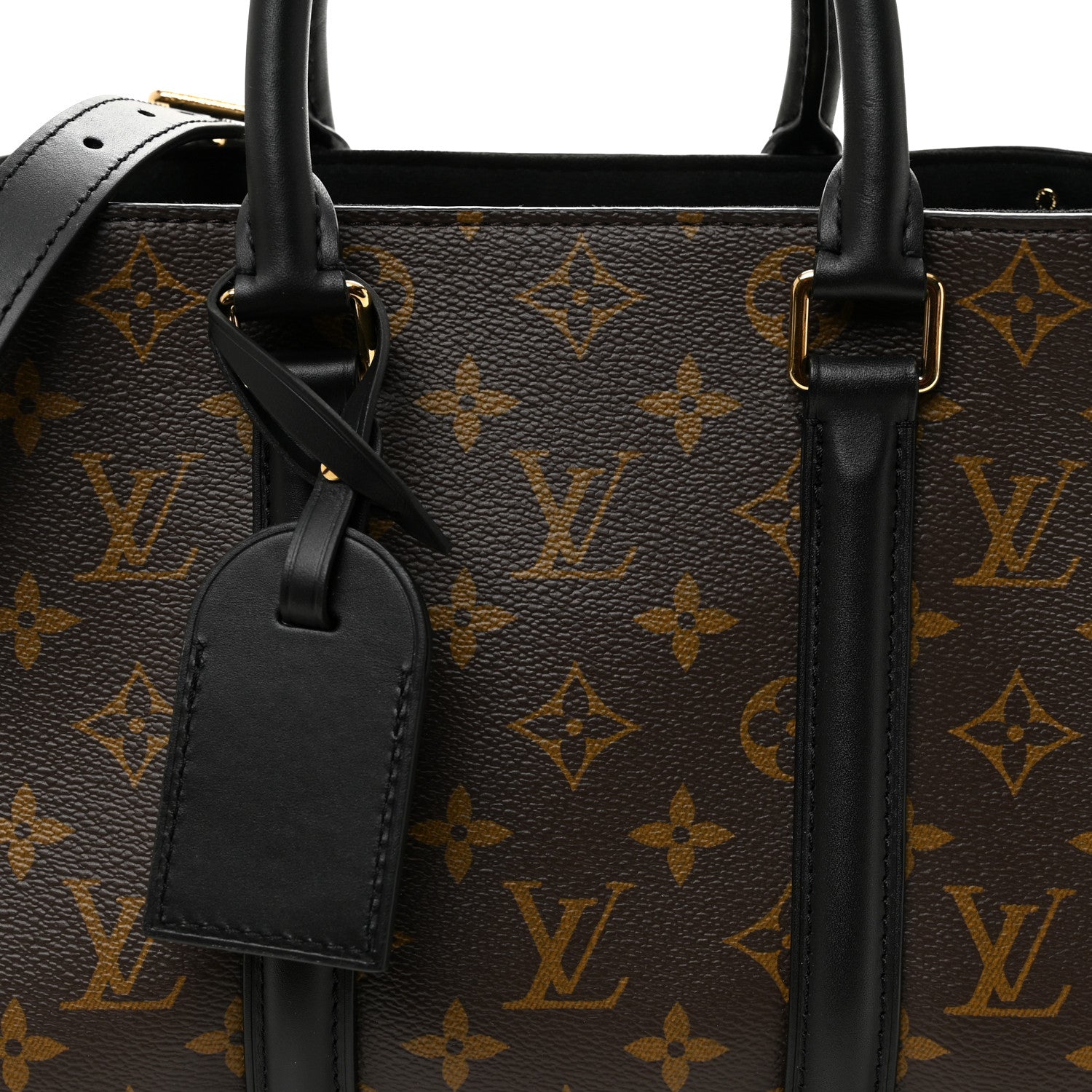 Louis Vuitton Monogram Soufflot BB Black 7 of 9