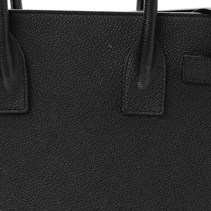 Saint Laurent Grained Calfskin Baby Sac De Jour Black 12 of 13