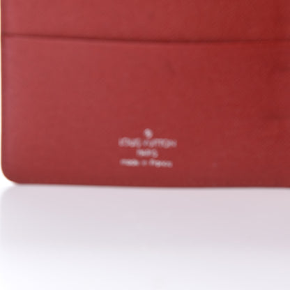 Louis Vuitton Epi Medium Ring Agenda Cover Rouge 6 of 12