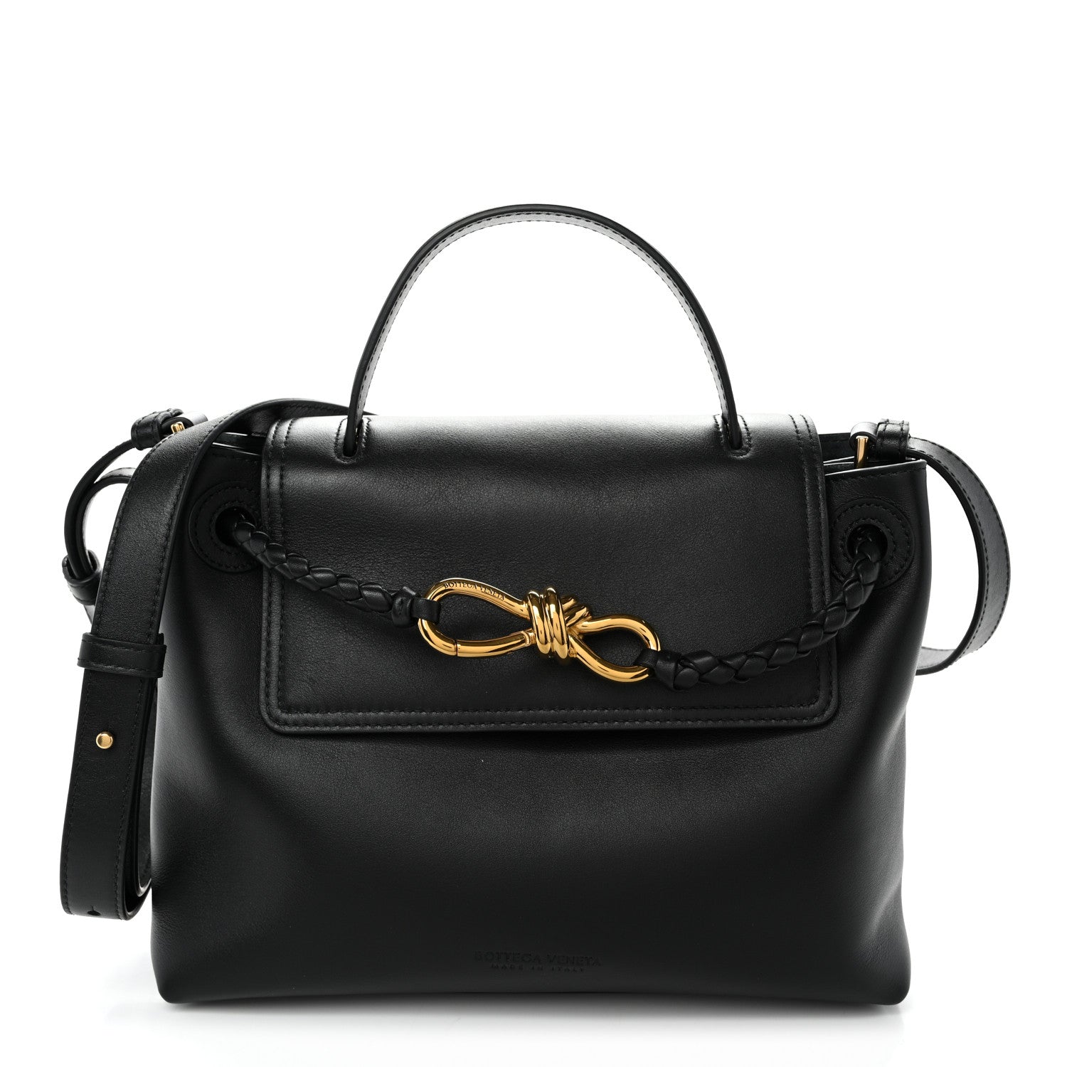 Bottega Veneta Silky Calfskin Small Ciao Ciao Black 1 of 10