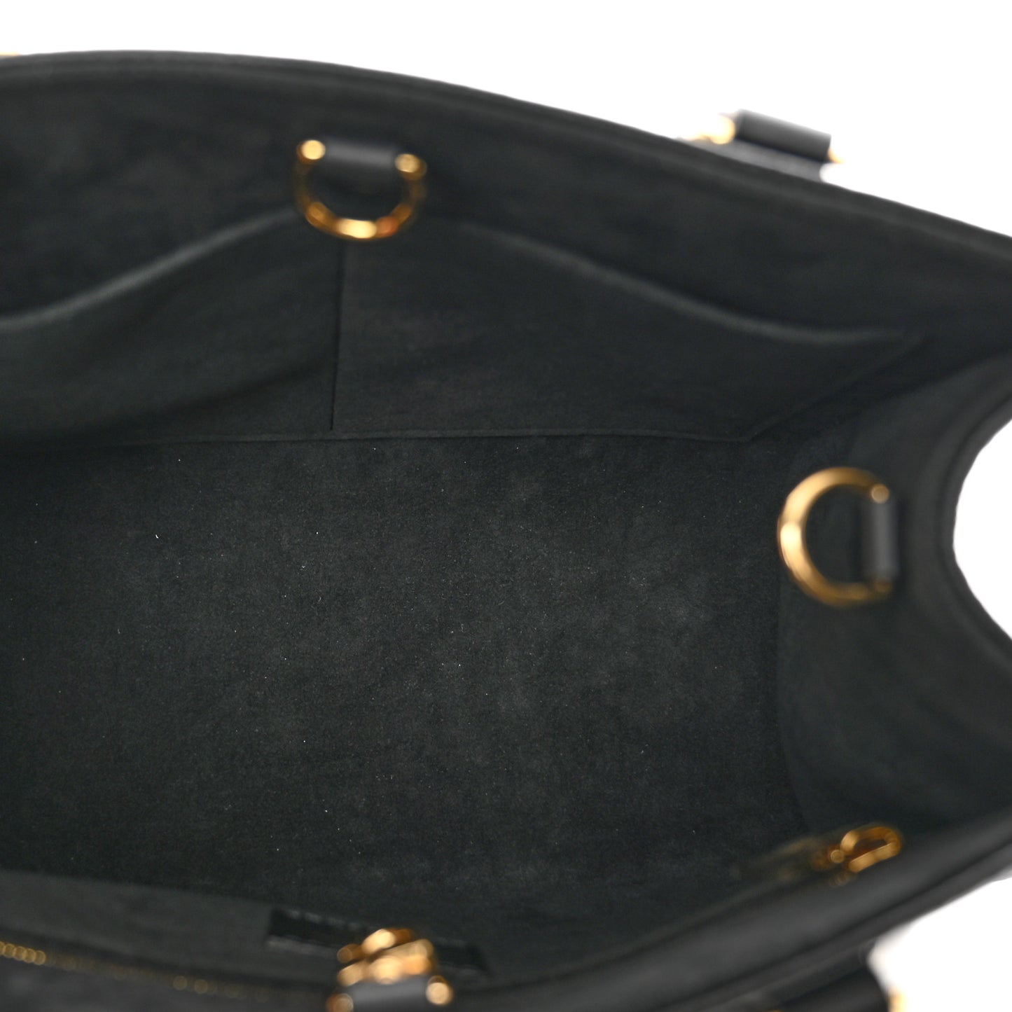LOUIS VUITTON Empreinte Monogram Giant Onthego PM Black