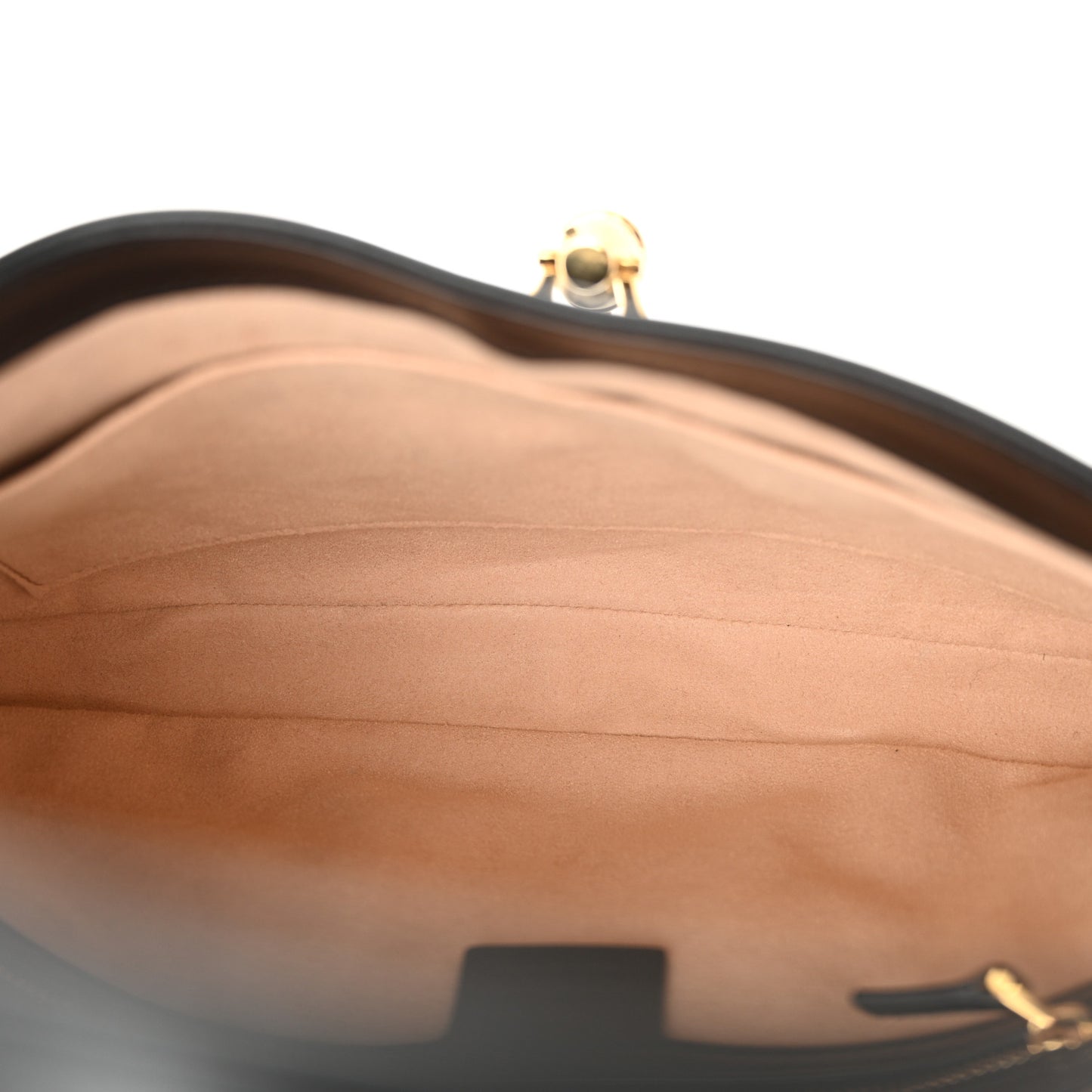 Boarded Dyana Lux Calfskin Small Jackie 1961 Hobo Black