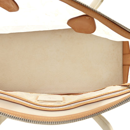 Louis Vuitton Monogram Transparence Lockit East-West White 5 of 12