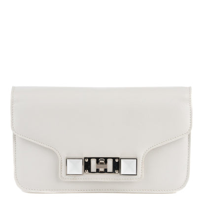 Proenza Schouler Calfskin PS11 Chain Wallet White 1 of 7