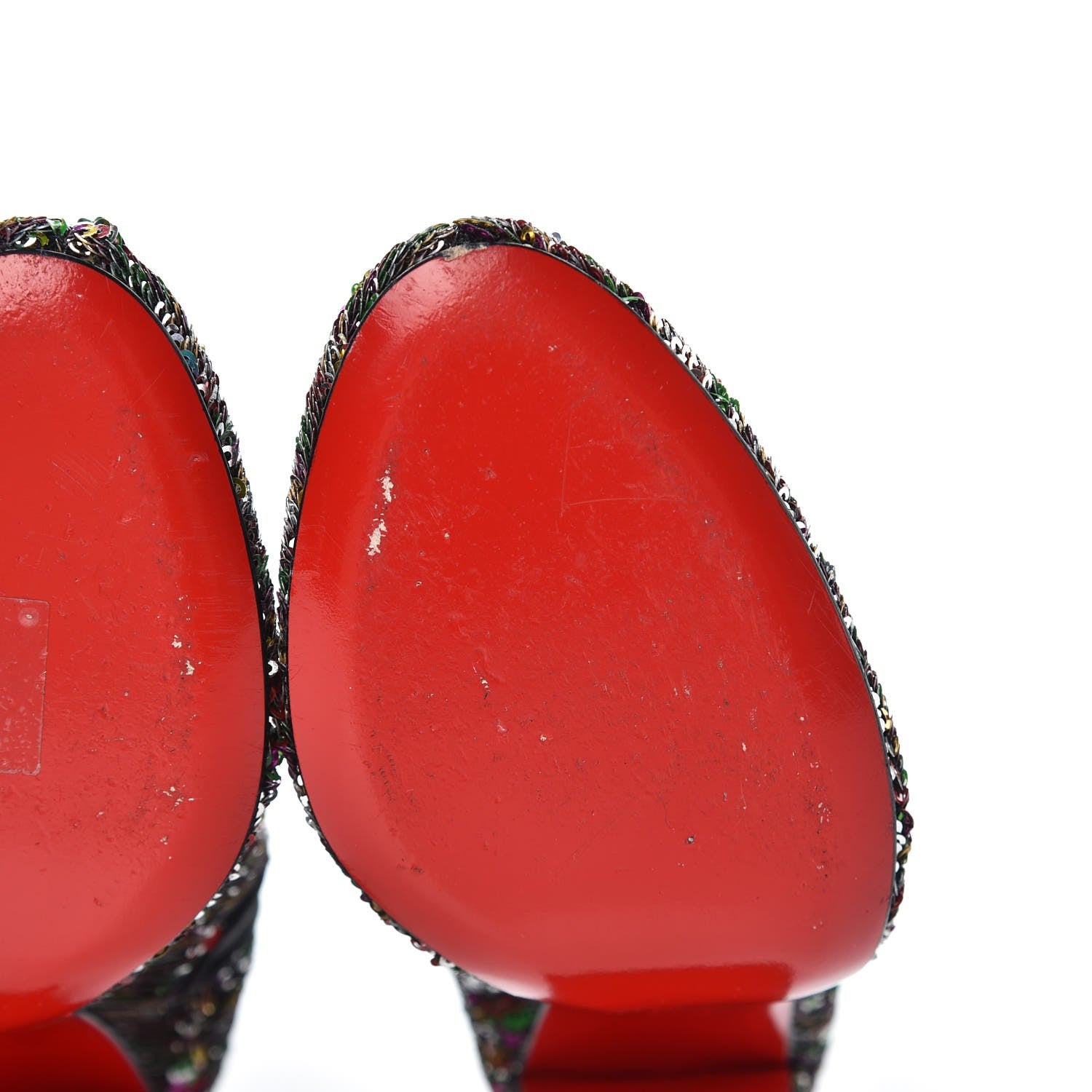 Christian Louboutin Paillettes Moulamax Booties 35.5 Multicolor 14 of 16